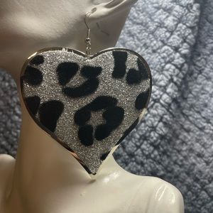 Cheetah earrings
